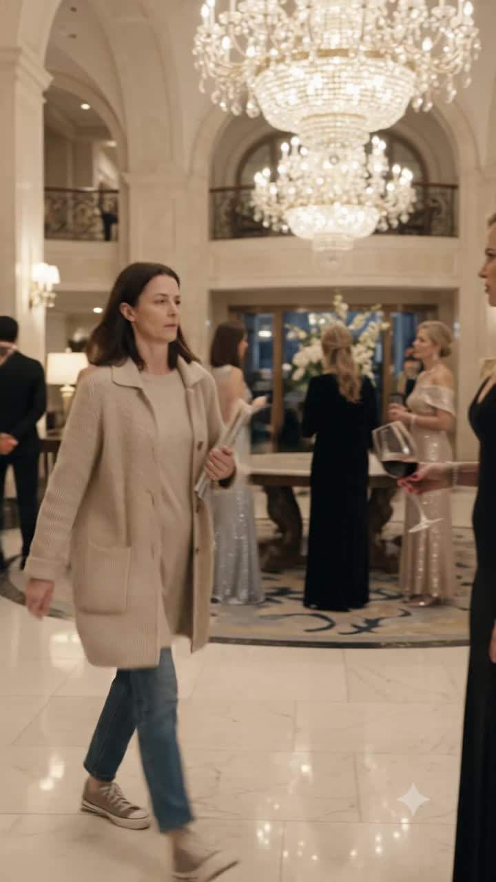 Arrogant Tech CEO Humiliates 'Nobody' in Luxury Hotel Lobby. She Never Knew That Woman Was the Secret Investor Who Controlled Her Company's Fate.