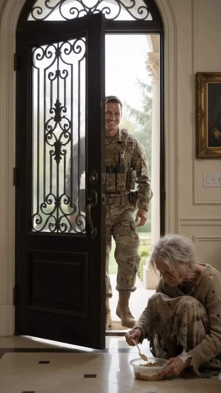 Soldier's Shocking Homecoming: Found His Mother Eating with the Dog, Uncovered Wife's Dark Family Conspiracy Over Inheritance Battle