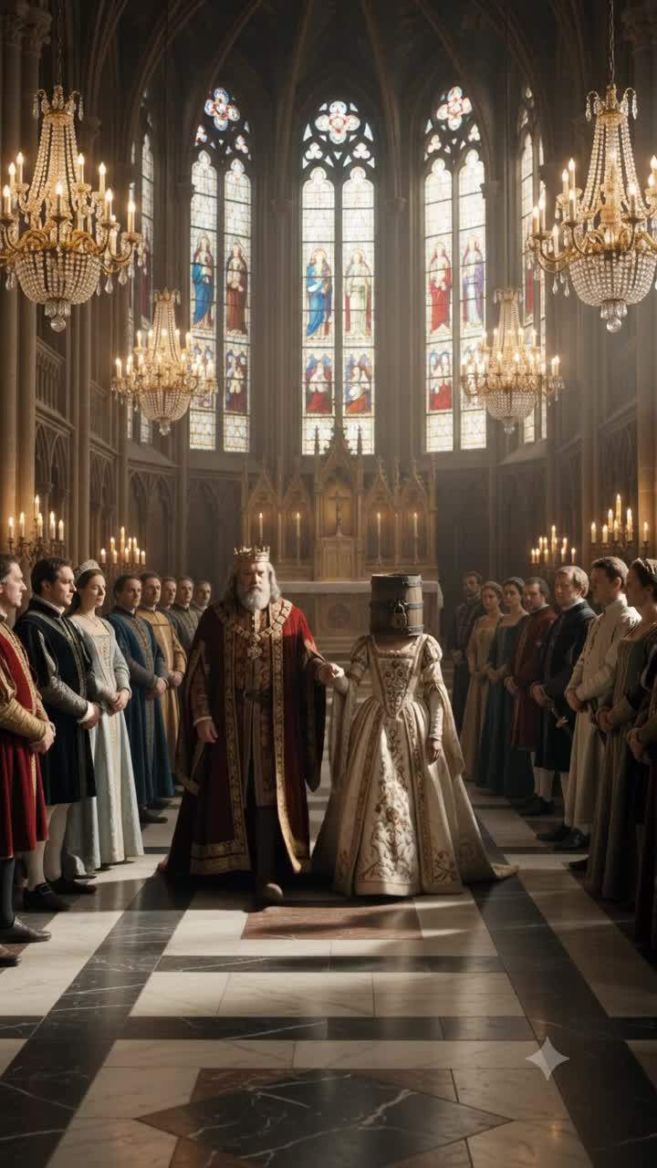 Royal Wedding Disaster: Groom's Terrified Scream Unveils Ancient Betrayal at Medieval Mystery Ceremony