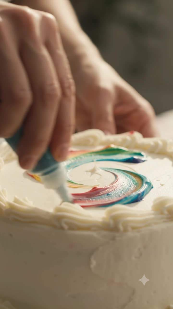My sister poured glitter glue into my daughter's allergy-safe birthday cake.