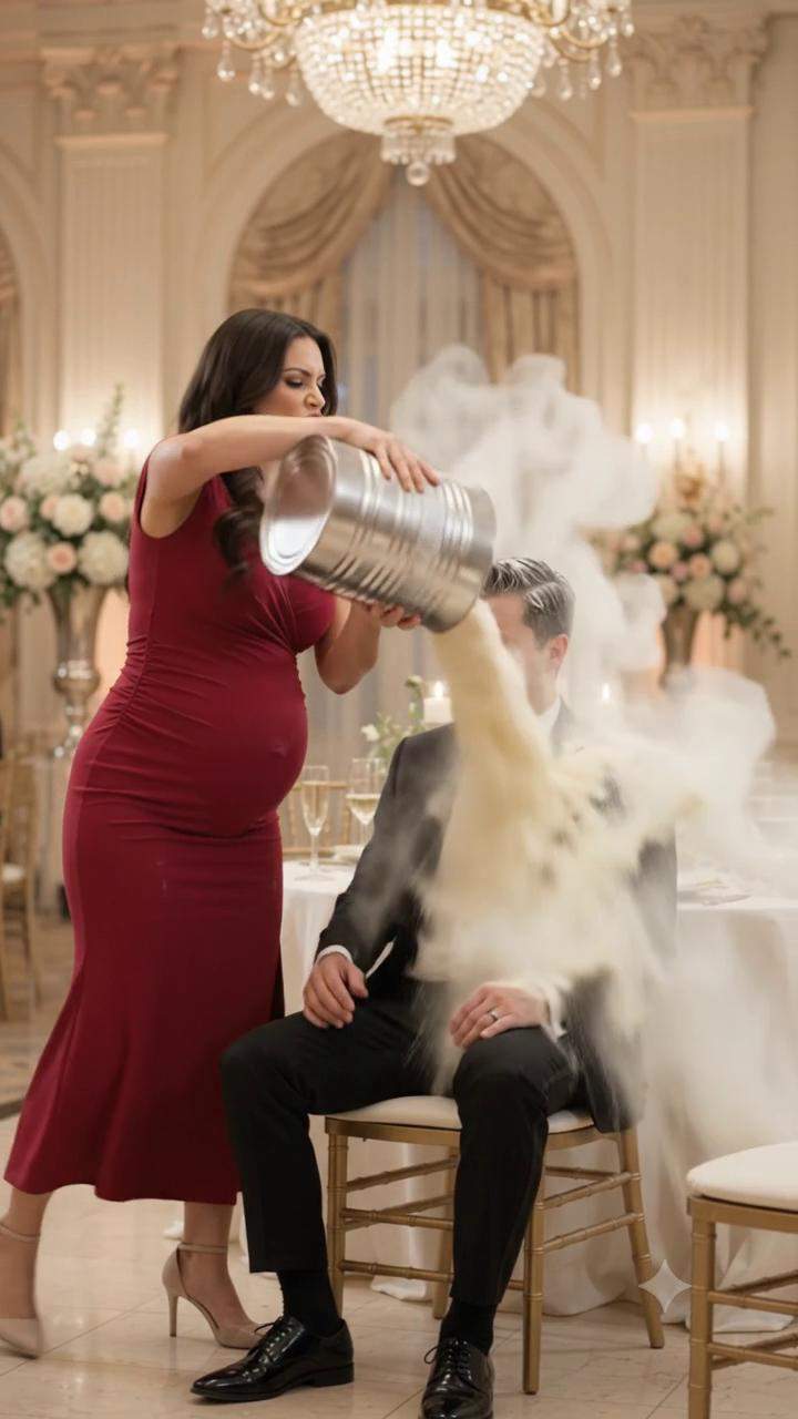 Wedding Day Catastrophe: Pregnant Woman Unveils Bioluminescent Betrayal, Exposing Tech Mogul's Scandalous Secret.