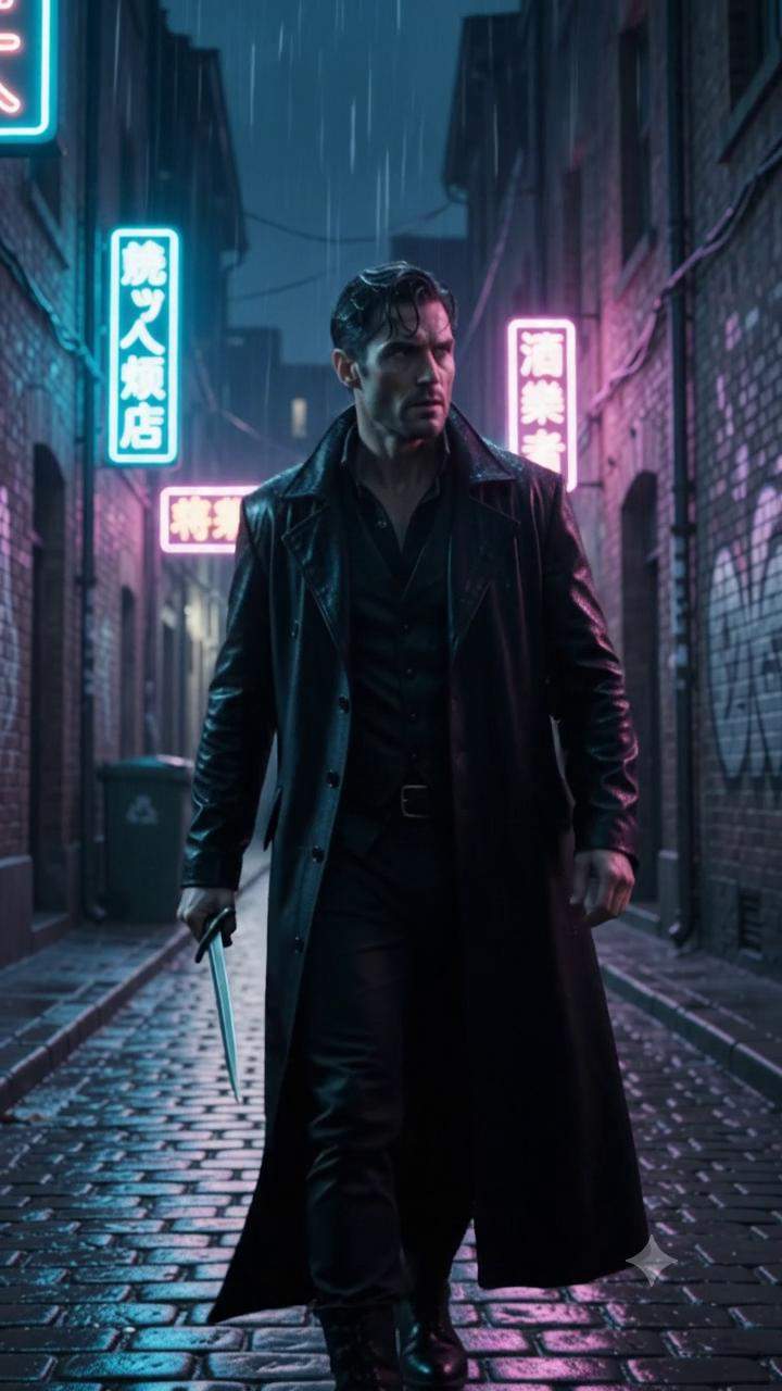 The Hunter's Impossible Secret Broke an Ancient Truce in One Bloody Alley – Supernatural Thriller, Urban Fantasy, Vampire Werewolf Secret.