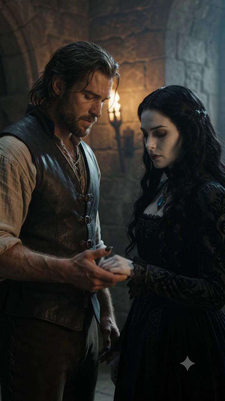 The Werewolf's Touch Shattered Her Royal Vampire Façade: A Centuries-Old Secret in the Ancient Castle.
