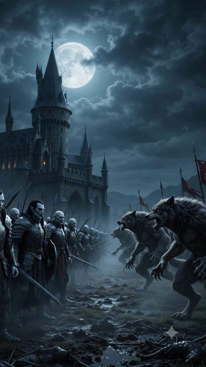 Vampire Queen's Unthinkable Pact with Werewolf King Shocks Armies – The Dark Secret Behind Their Desperate Alliance!