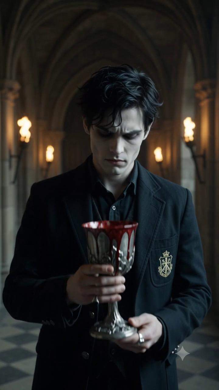 Campus Vampire Stuns Elite Ceremony: His Defiance Unleashes a Forbidden Power that Could Shatter Their World.
