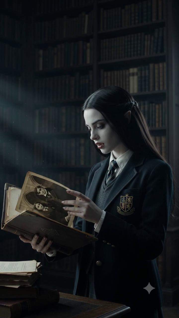 Gothic School Vampire Uncovers Centuries-Old Family Secret As Her Identical Twin Arrives