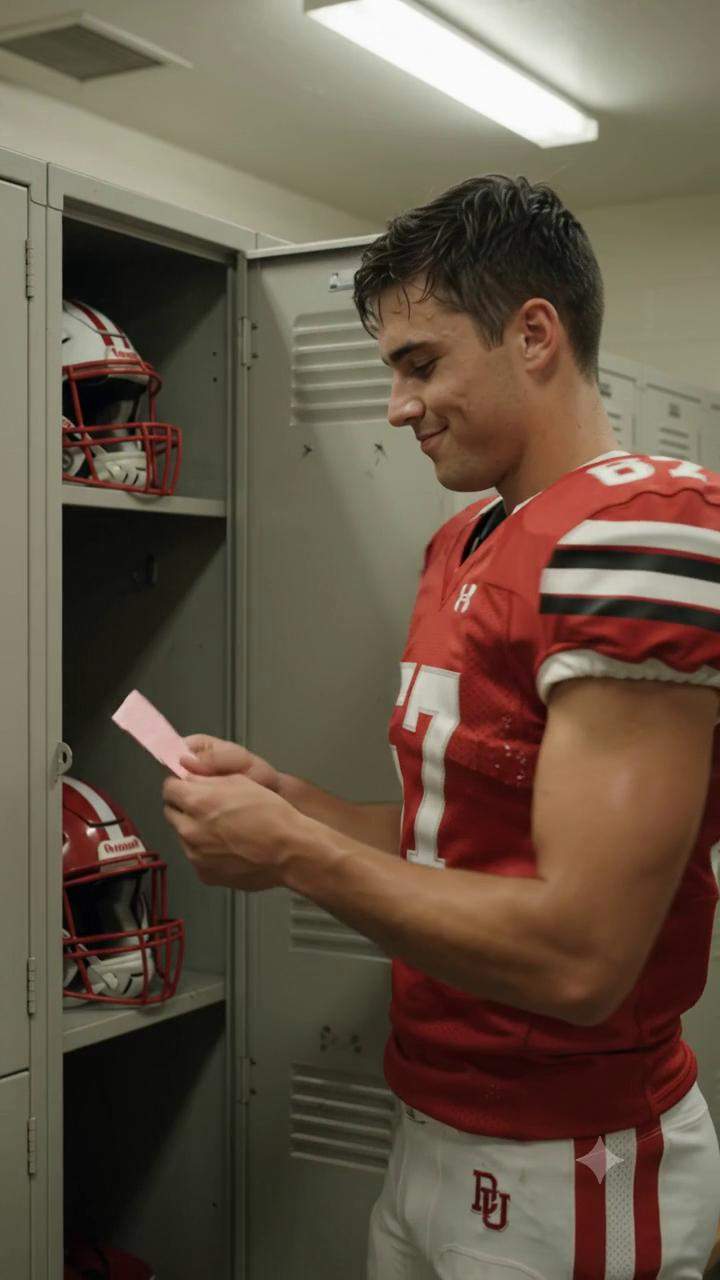 Rain-Soaked Betrayal: Football Star Catches Cheerleader with Secret Notes That Threaten His Scholarship And Unearth A Buried Scandal.