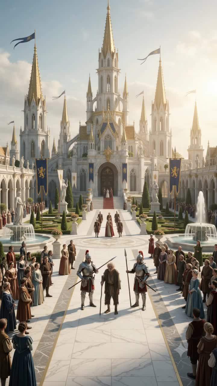 Shocking Royal Betrayal: King Kneels Before Beggar, Revealing Ancient Prophecy and a Kingdom's True Fate
