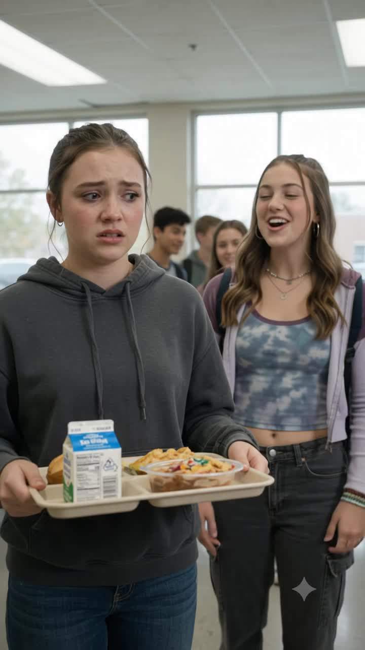 The cafeteria floor still feels cold when I remember dropping that tray.