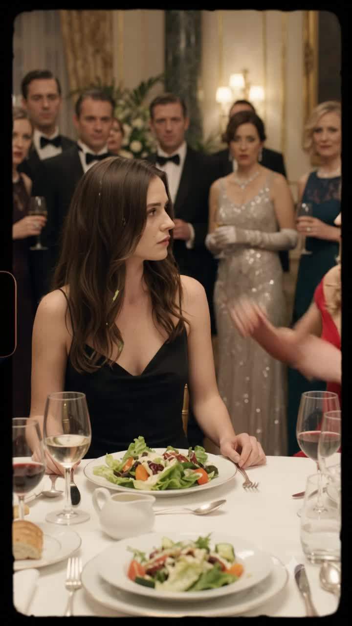 At a Gilded Charity Banquet, She Was Publicly Humiliated… Then Her Icy Retaliation Triggered a Billionaire Scandal.