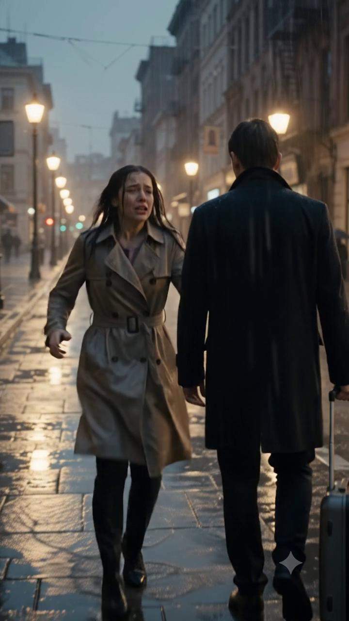 Rain-Soaked Despair: Her Childhood Promise Shattered By His Silent Departure – What Dark Secret Made Him Break Every Vow?
