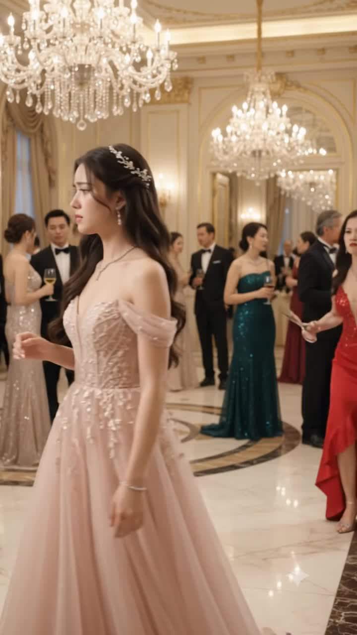 Billionaire Fiancée's Hair Brutally Severed at Luxury Gala, Unmasking a High-Stakes Corporate Vendetta