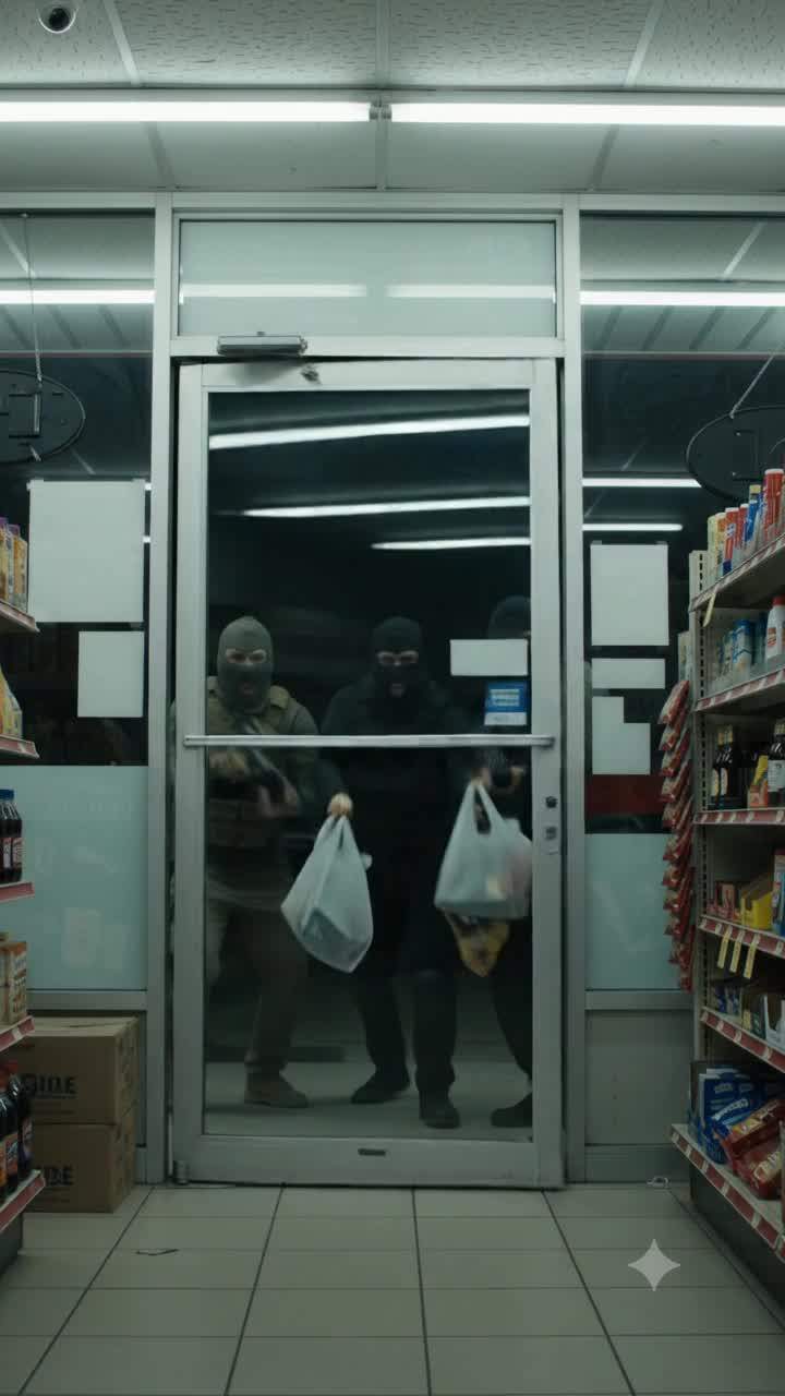 Convenience Store Chaos: Robber Freezes, Asks Haunting Question About A Past Mystery, Linking A True Crime To A Woman's Lifesaving Secret.