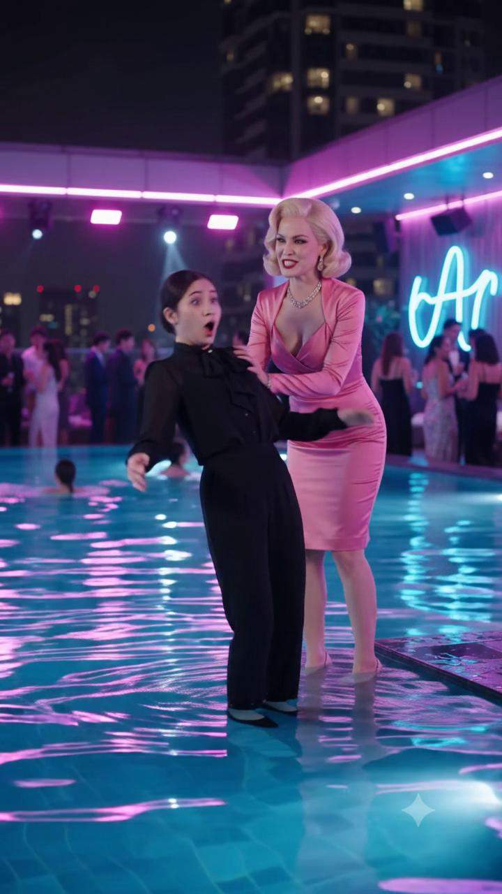 Singapore Socialite's Cruel Pool Prank: What Emerged From The Depths? (Rooftop Mystery, Elite Scandal)