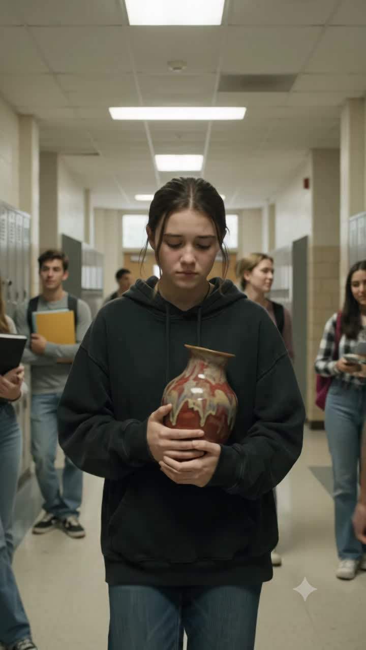 I Still See My Pottery Project Exploding in the Main Hallway.