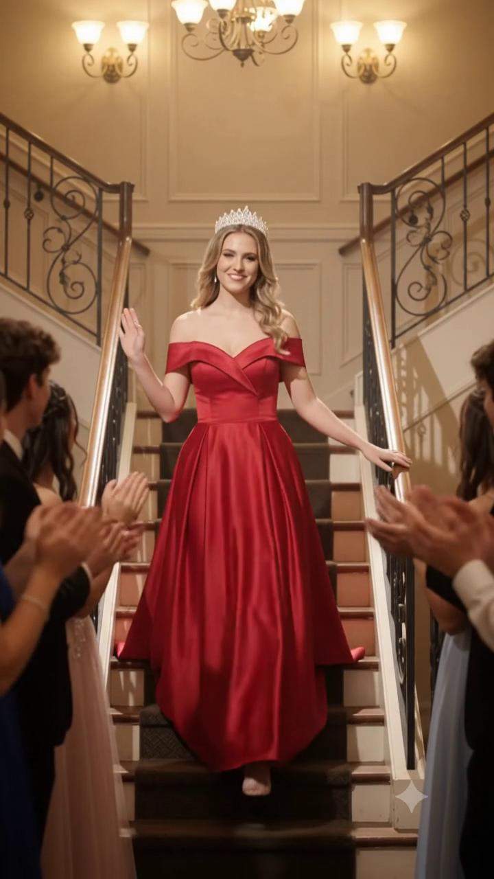 Prom Queen's Identical Dress Scandal Rocks Ballroom: A Secret Betrayal Unveiled?