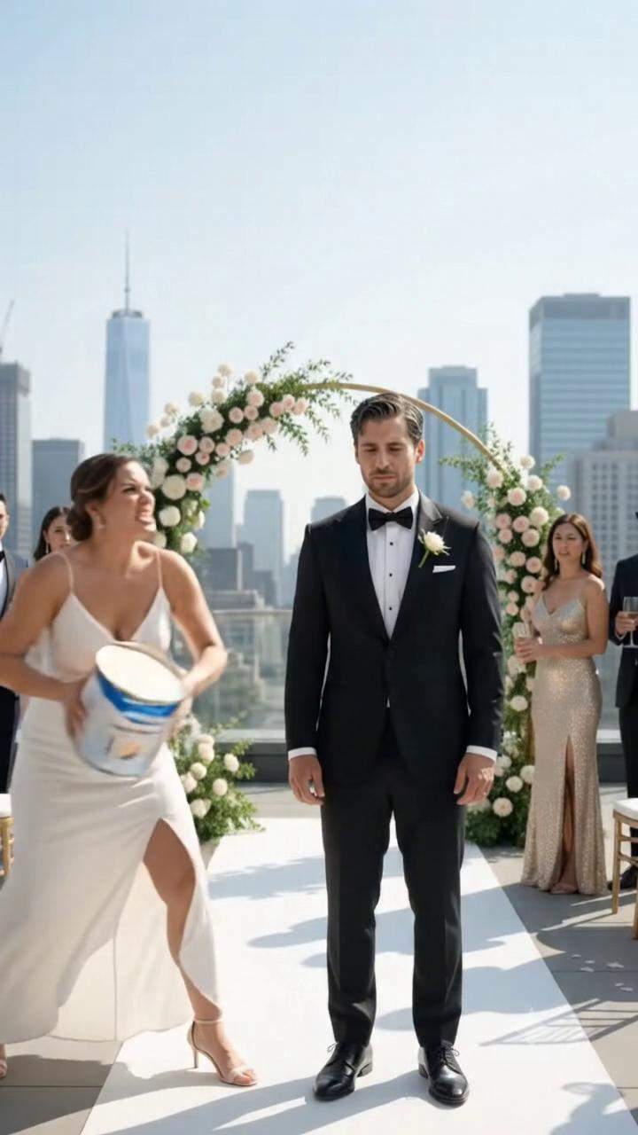 Rooftop Wedding Shattered: Billionaire Heiress's Groom Exposed in Shocking Secret Marriage Scandal