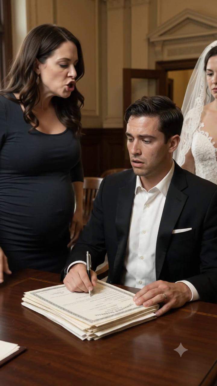 Billion-Dollar Inheritance Unravels: Pregnant Stranger's Lawsuit Exposes Groom's Ultimate Betrayal at the Altar!