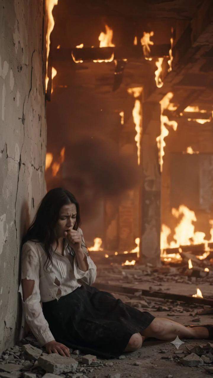 Burning Warehouse Rescue: Her Savior's Tears Revealed a Chilling Betrayal