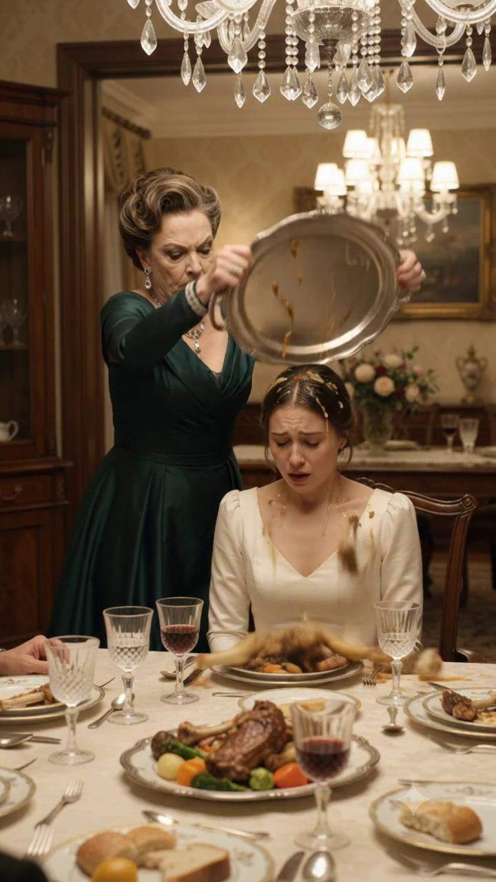 Mother-in-Law DUMPS Slop on Daughter-in-Law During Inheritance Banquet: The SHOCKING Reason Why a Family Secret Was Exposed!