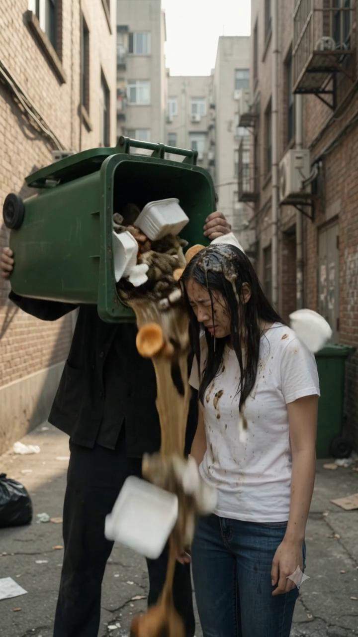 SHOCKING ALLEY ATTACK: Ruthless Landlord Dumps Trash On Tenant's Head! What He Said Next Will Make Your Blood Boil. #RenterRights #LandlordAbuse #PropertyLaw