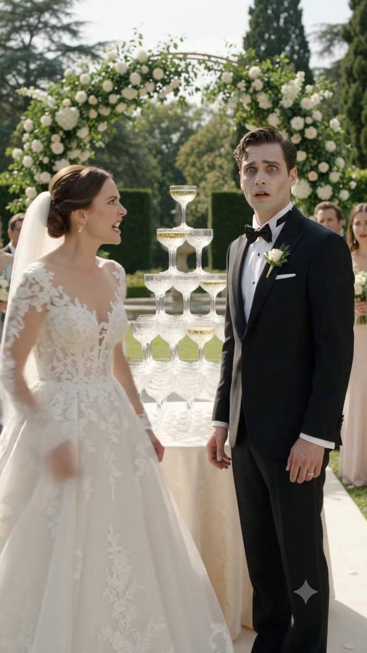 Bride's Shocking Champagne Revenge Exposes Groom's High Society Betrayal at Luxury Wedding