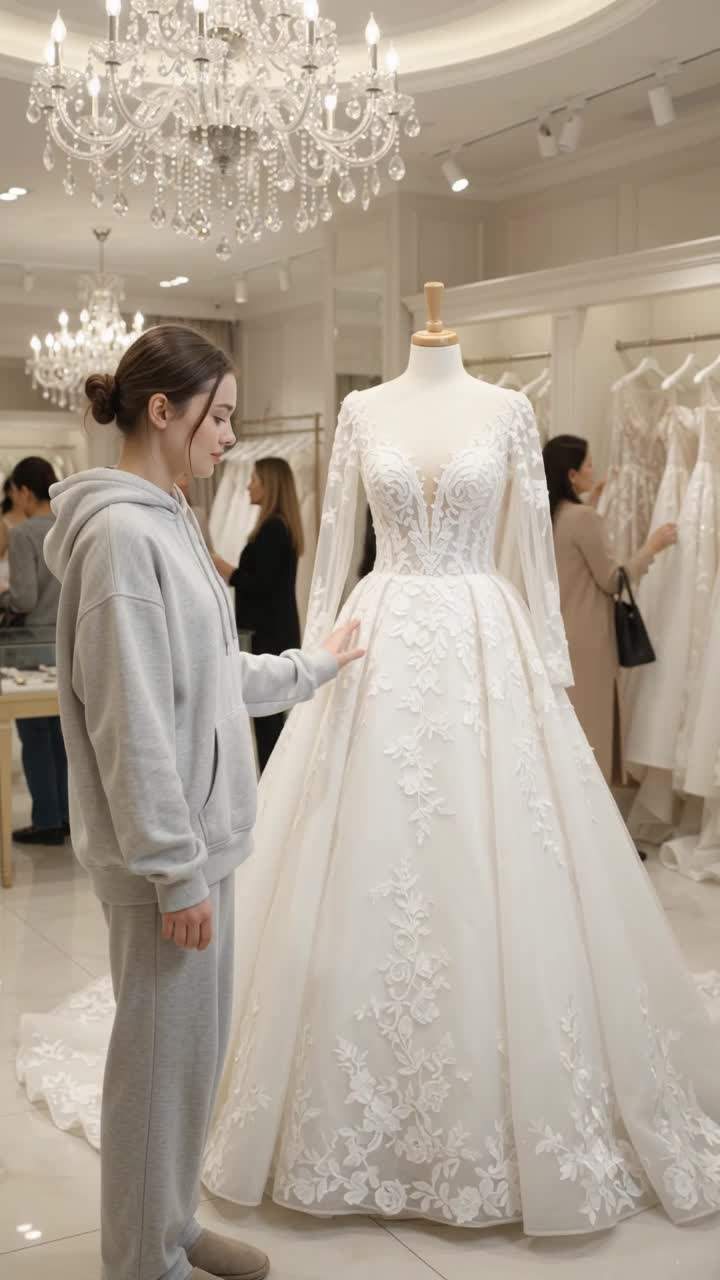 Saleswoman Douses Customer Over Luxury Wedding Dress, But One Black VIP Card Unveils A Stunning Power Twist.