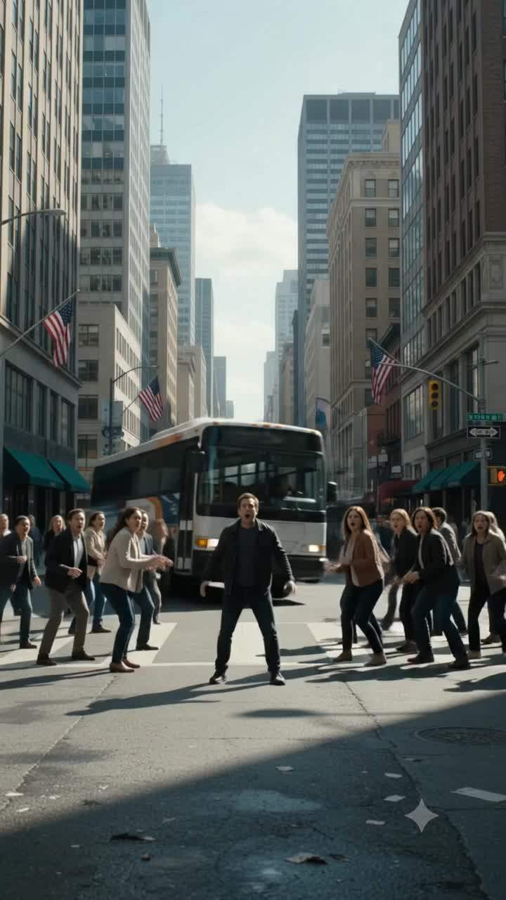 NYC Bus Catastrophe: Ancient Hammer Wielder Intervenes, Unveiling a Supernatural Conspiracy