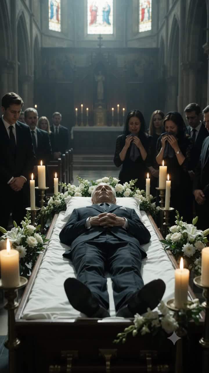 DEAD MAN WALKING: Family Elder's Wake-Up Call Unearths Decades of Vicious Inheritance Plots and Dark Family Secrets at the Ancient Old Manor.