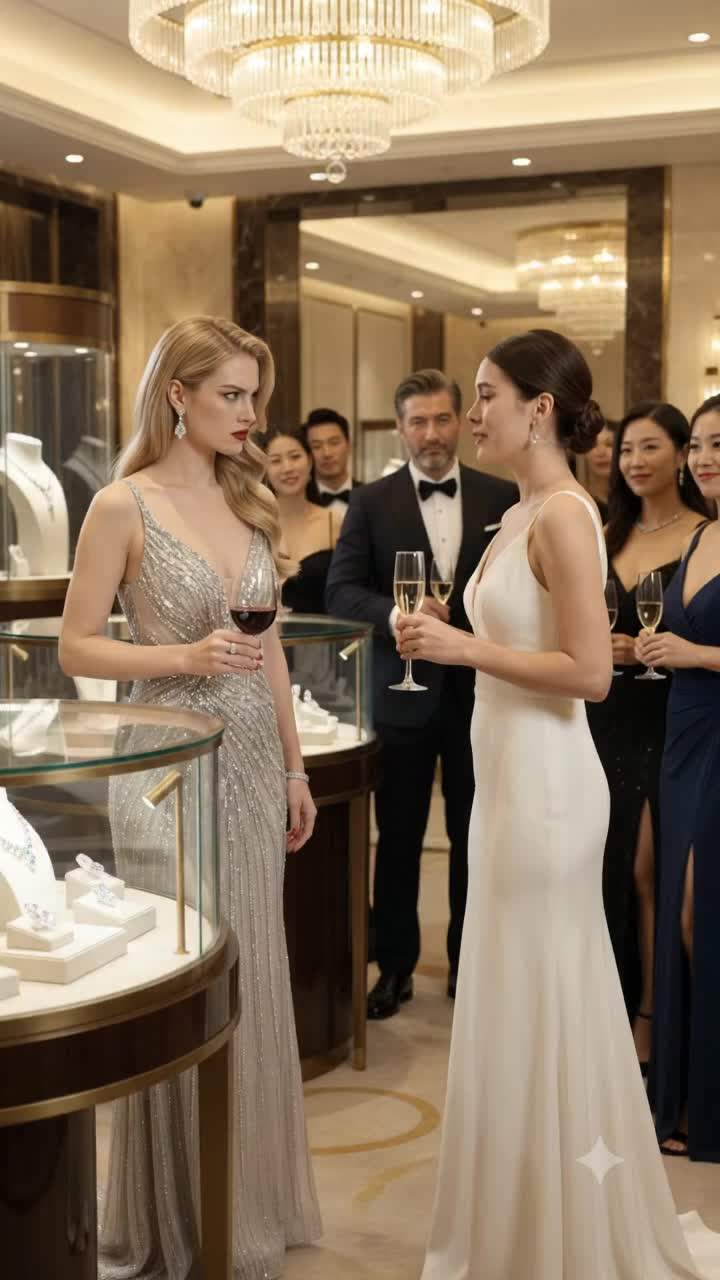 Luxury Jewelry Exhibition SCANDAL: Heiress's Vicious Attack on Young Designer Reveals Dark High Society Secrets – What Was She Hiding?