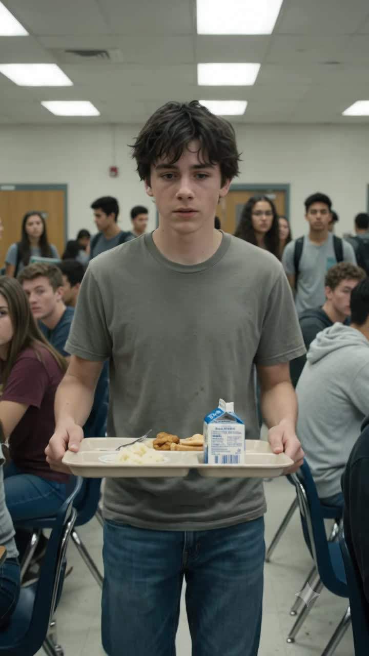 I still see that milk carton tipping in slow motion every time I walk into a cafeteria.