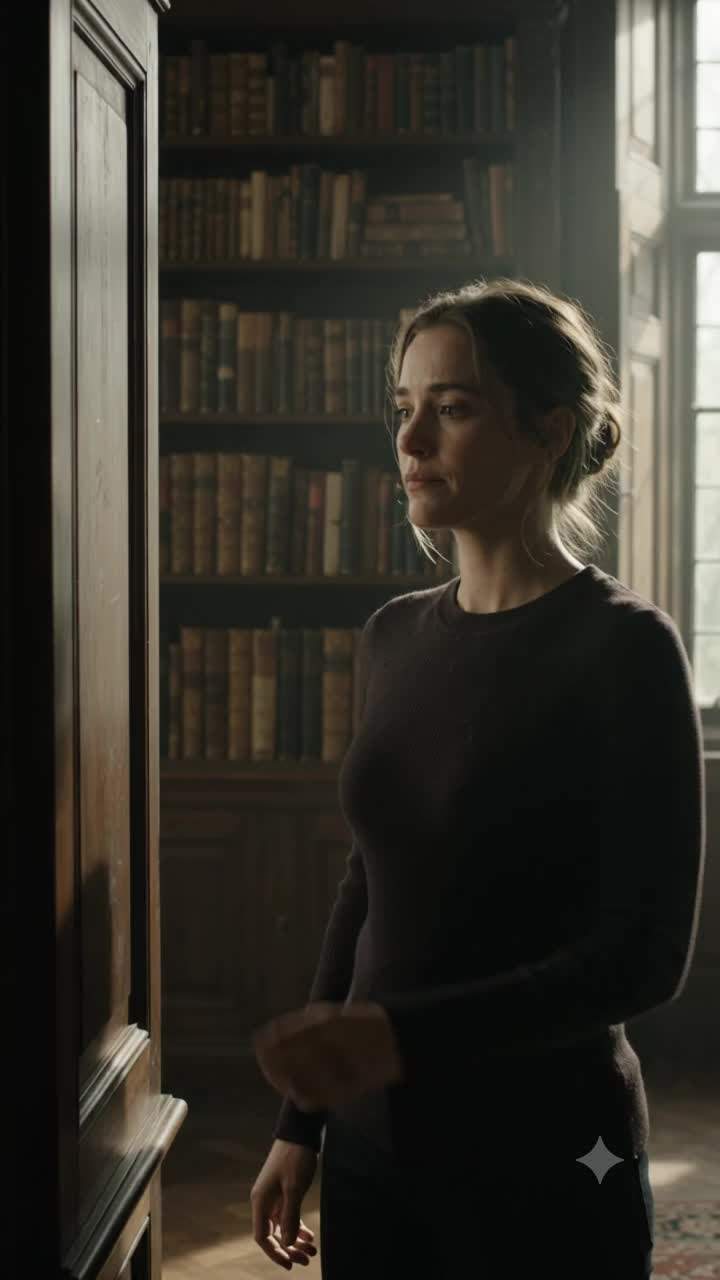 I found her secret journal hidden in the mansion's wall, exposing a chilling betrayal.