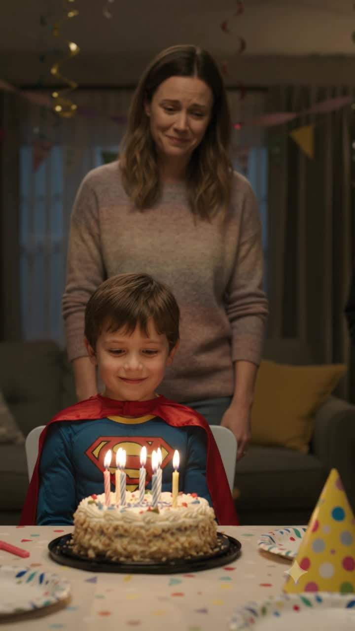 My sister told my son his dad wasn't coming home, at his 5th birthday party.