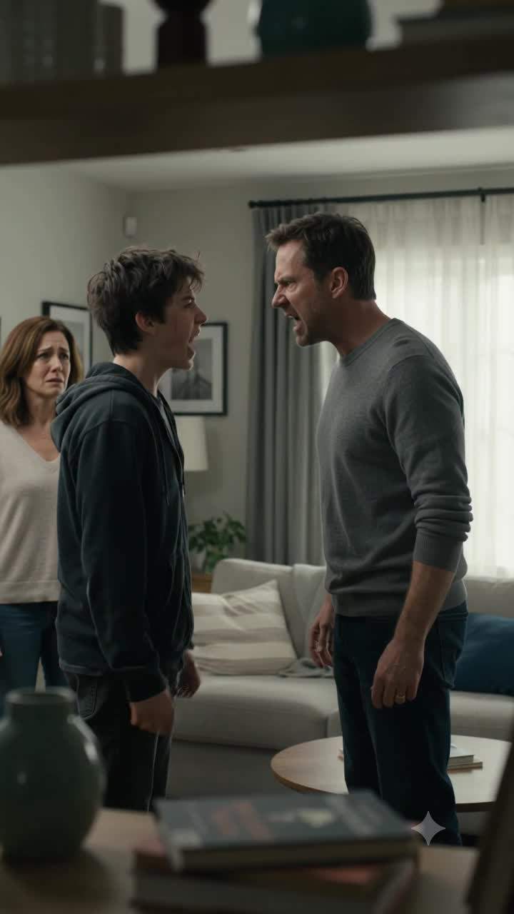 The Night a Father's Violent Secret Forced His Teenage Son to Run Away from Home and Betrayal