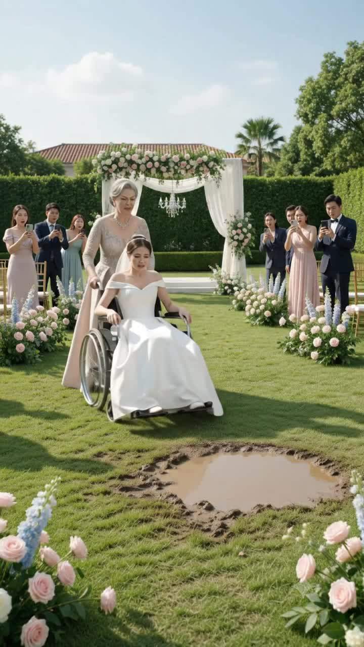Billionaire Wedding Humiliation: Bride in Wheelchair STANDS, Exposing Shocking FAMILY Secret!
