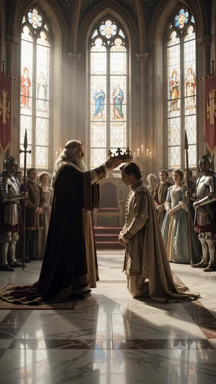 Coronation Nightmare: Ancient Magic Crown Violently Rejects Heir, Chooses Unseen Maid in Shocking Royal Succession Drama