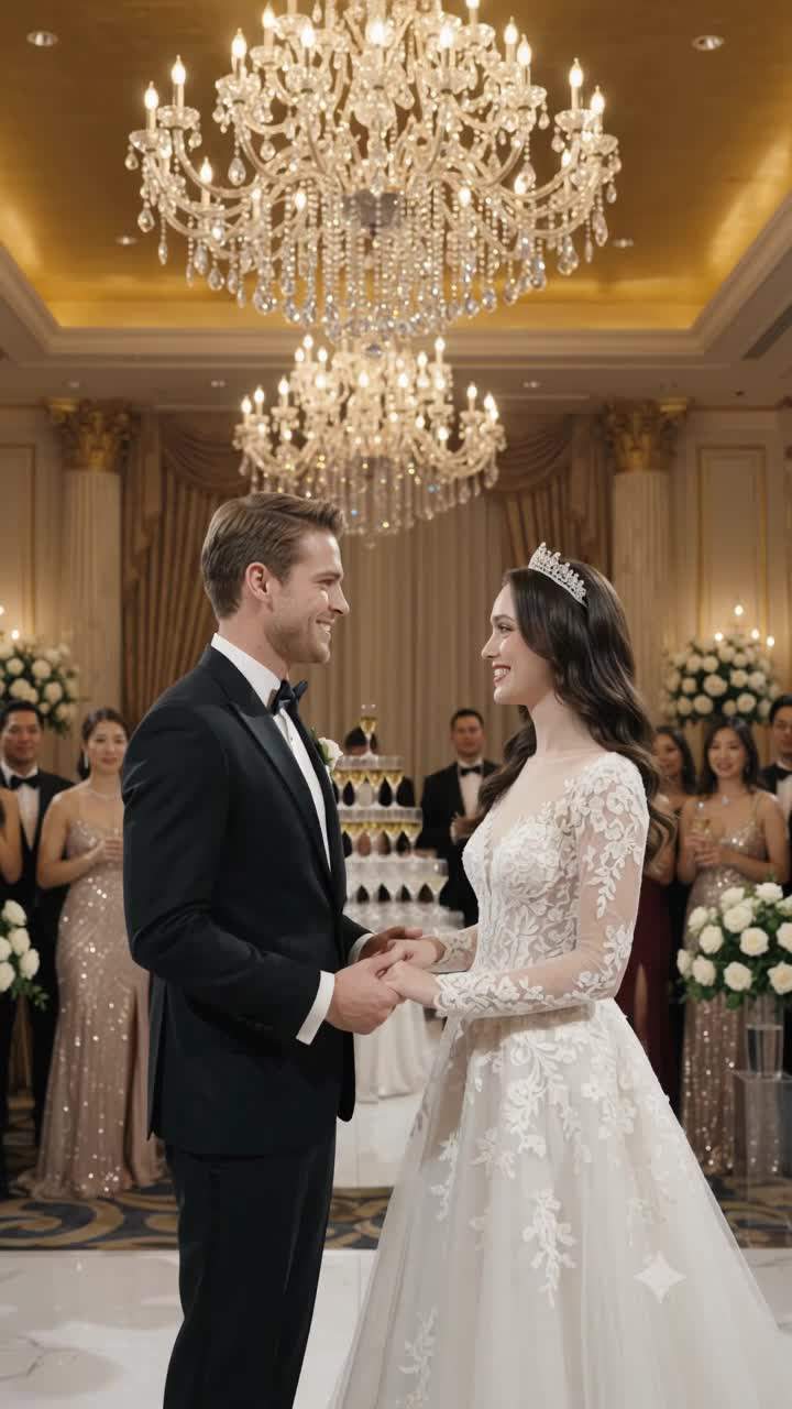 Luxury Billionaire Wedding Shocker: Groom's Secret Corporate Betrayal Exposed Live, Tearing Elite Families Apart.