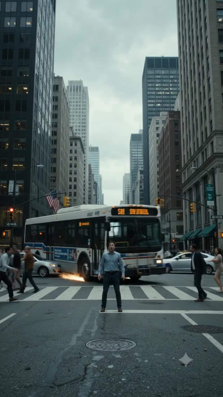 City Streets Explode: The Unexplained Lightning Savior Who Left More Questions Than Answers