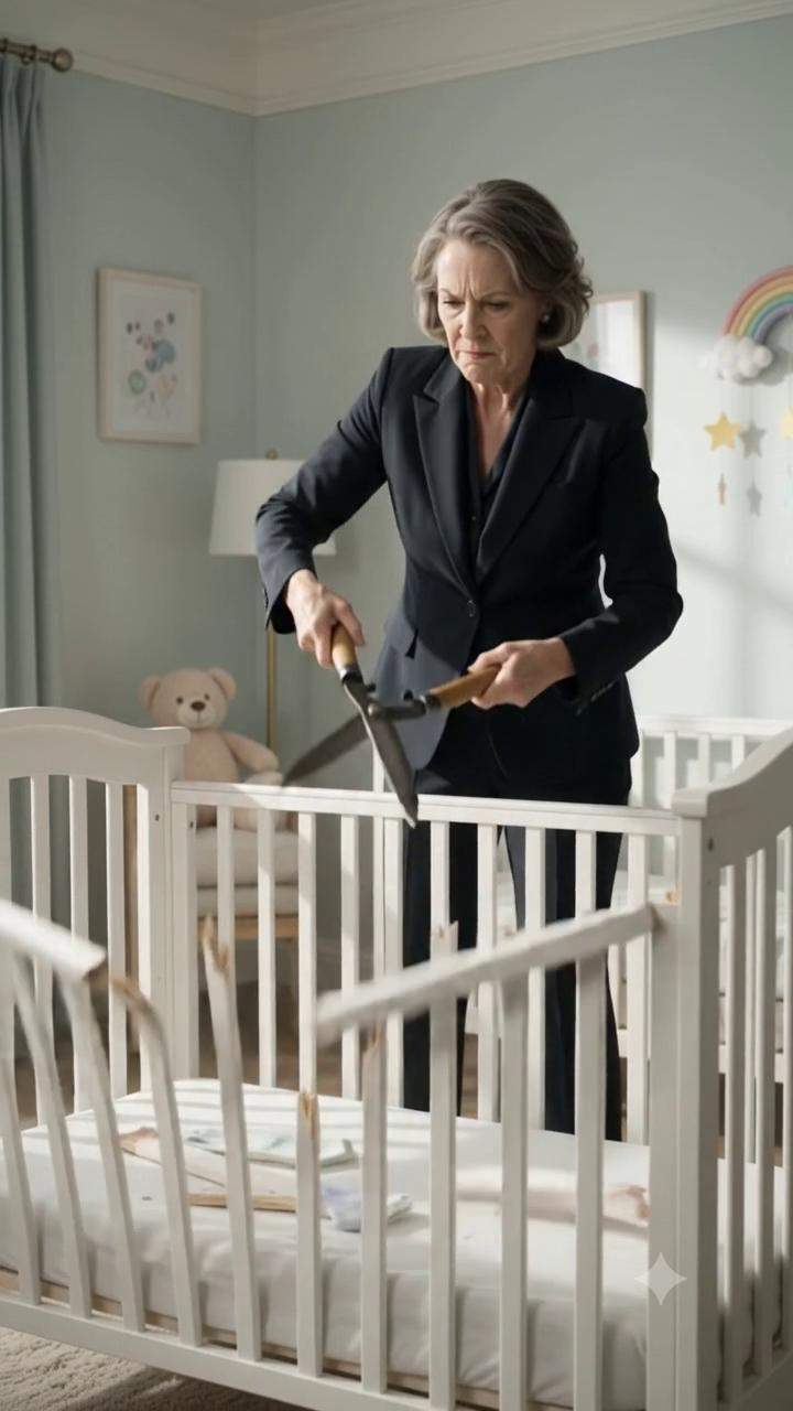 Grandma Hacks Baby Crib with Gardening Shears: Pregnant Mom's Nursery Nightmare Reveals Family Secret & Unspeakable Past