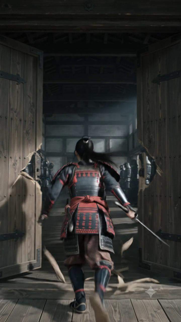 Lone Samurai Warrior Uncovers Shocking Betrayal in Abandoned Feudal Castle: The Secret She Found Will Change Everything