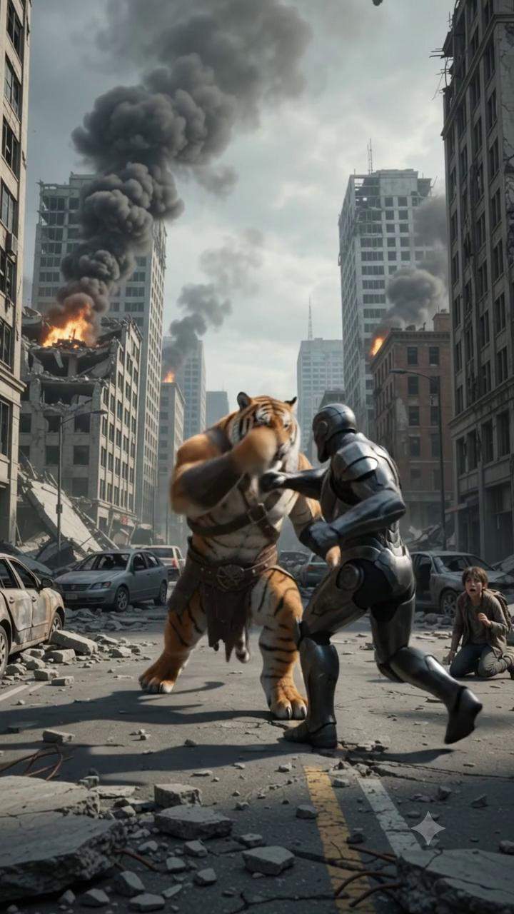 The Tiger Warrior's Final Roar: Why His Desperate Act in a Ruined City Unleashed the Dark Syndicate's Ancient Secret.