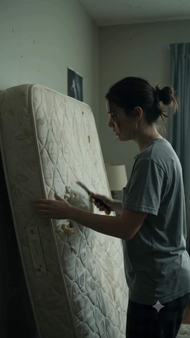 Mattress Horror: Woman's SHOCKING Discovery Unravels Family's Unsolved Mystery & Hidden Fortune, Sparking Viral Debate.