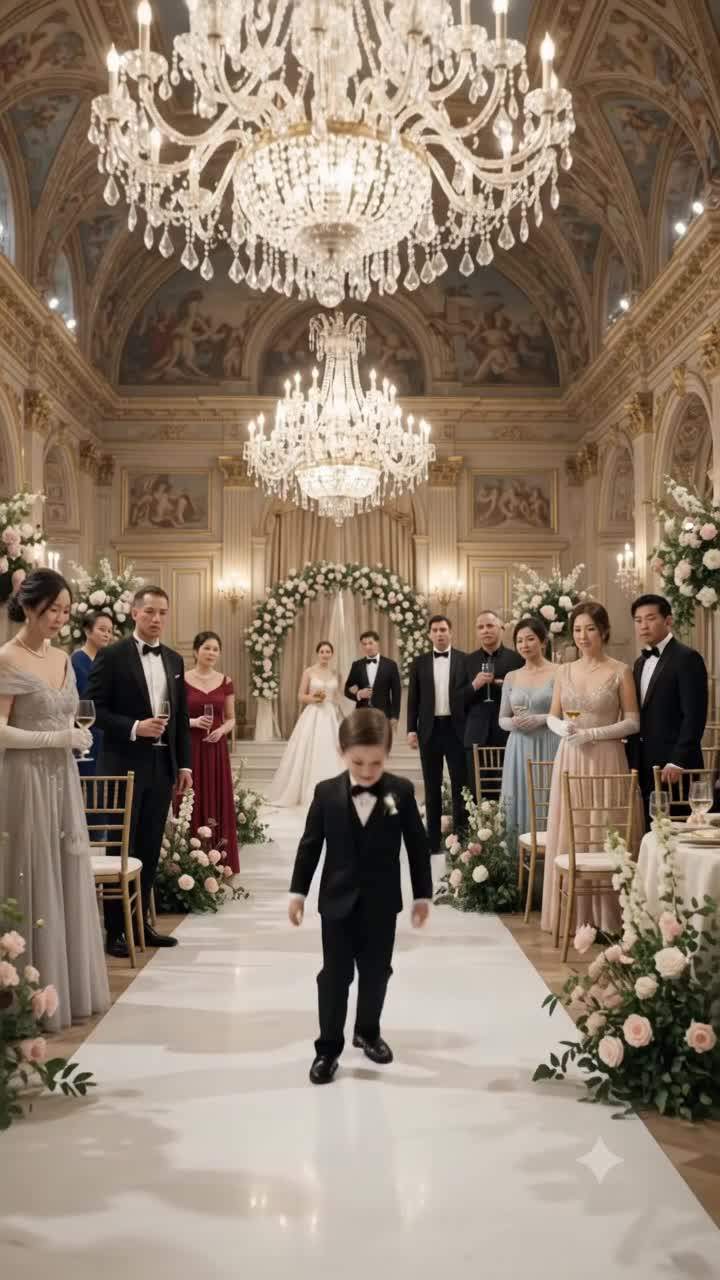 Bride's Altar Meltdown Over Ruined Gown Exposes Shocking Family Secret at Billionaire Wedding, Sparking Viral Scandal
