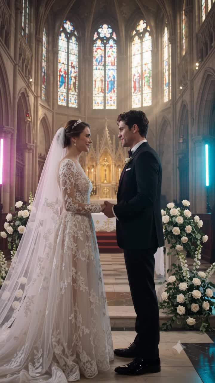 High-Society Wedding SHATTERED as Mystery Woman Exposes Groom's Shocking Identity Amidst Unprecedented Scandal.