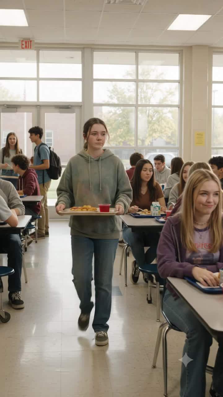 I still remember my lunch tray crashing in the cafeteria
