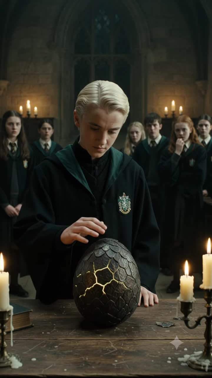 Hogwarts Shaken: Malfoy's Forbidden Dragon Hatching Unearths Ancient Secret!