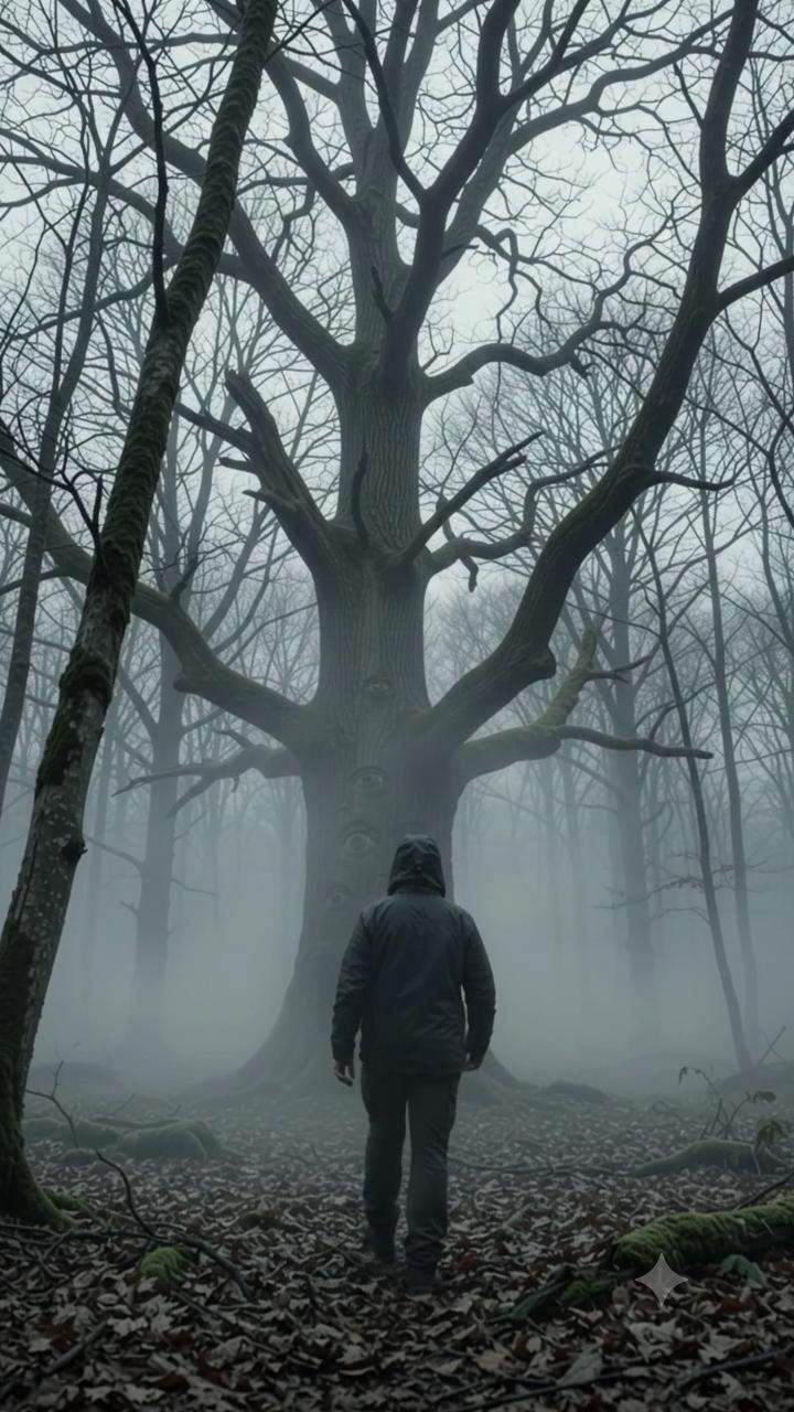 My Solo Hike Turned Folk Horror: Ancient Woodland's Carved Tree Just BLINKED At Me With A TERRIFYING Truth!