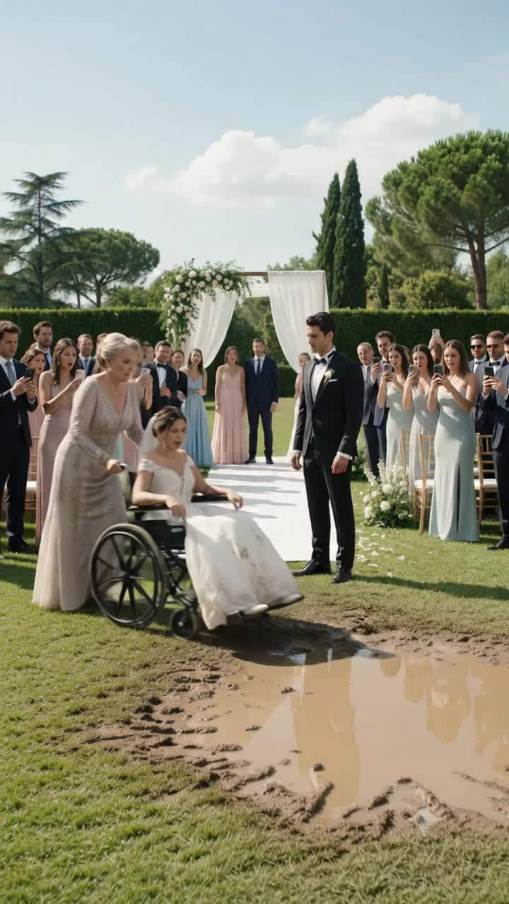 Bride's Shocking Revenge: Wheelchair Ruse EXPOSED, Wedding Disaster Unleashes Legal Fallout!