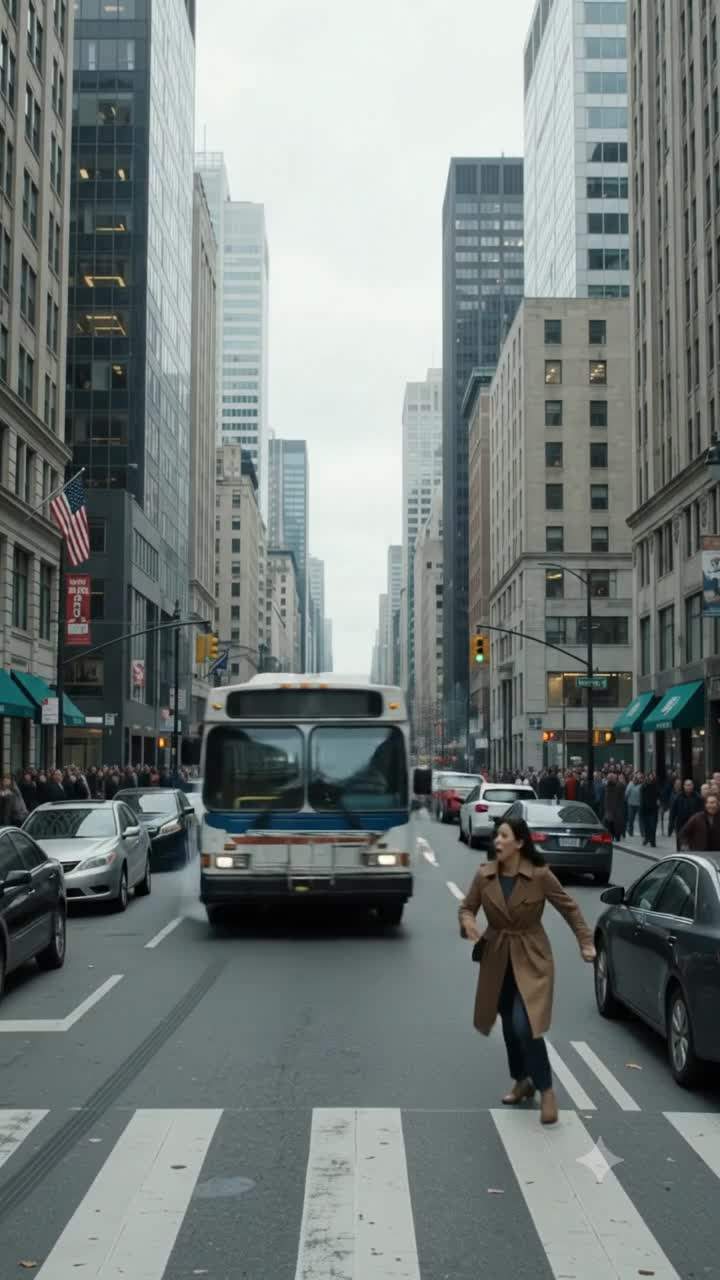 Lightning Strike Saves Hundreds From Downtown Bus Crash – But The Mystery Hero's Arrival Has City Leaders Asking: Was It An Accident, Or A Warning? #MysteryHero #BusCrash #CityCrisis