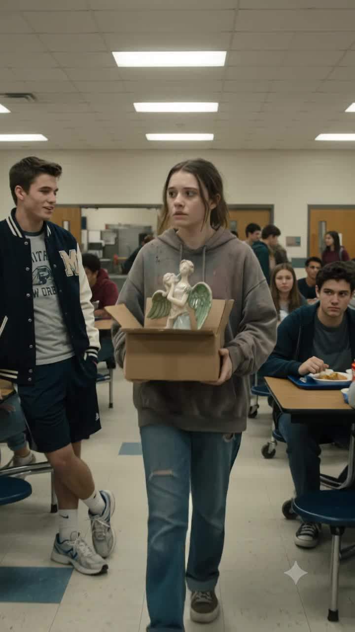 I still see my ceramics project explode all over the cafeteria floor.
